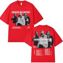 Chase Atlantic Lost in Europe UK Tour 2025 Graphic T Shirts Unisex's Hip Hop Vintage Gothic Short Sleeve T-shirt Unisex Streetwear S