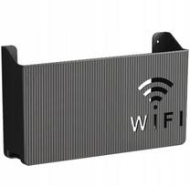 Wall Mount, Wall Shelf, Cover For Wifi Router Switch, Black Wi-Fi