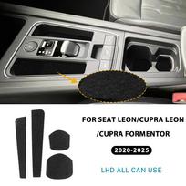 Skirta Seat Leon MK4 Cupra Leon Cupra Formentor 2020 2021 2022 2023 2024 2025 Centrinės konsolės pavarų svirties panelės laikymo vietos lipdukas Interjeras Left Hand Drive