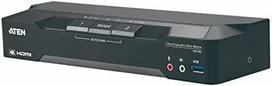 AV signalo perdavimo sistema Aten ATEN CM1942 KVMP jungiklis 2 prievadų, DisplayPort, USB 3.1, 4K
