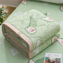 Daisy Spausdinti skiautiniai Vasariniai Antklodės Queen Mechanical Wash Minkštas Comforter Vienvietis Dvigubas Antklodė Antklodė Vaikams Suaugusiesiems 200x230cm Kelionės viešbutyje 80X100cm Thin Quilts