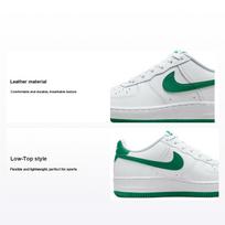 Nike Air Force 1 GS White Malachite Kids Sneakers FV5948-103 40 white