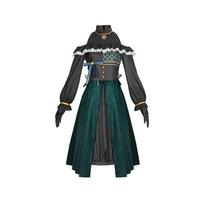 Anime Game Project Sekai Pjsk Kusanagi Nene Otori Emu Tenma Saki Cosplay Costume Suit Green Dress Halloween Costume For Woman 3XL 65-70kg smėlis