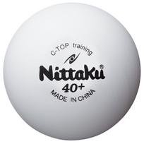 Nittaku Stalo teniso treniruotė 10 tuzinų kamuoliukų, C-Top kamuoliukai, (120 kamuoliukų), NB-1466 balta