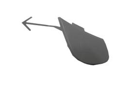 For Volkswagen Scirocco 2008-2016 Rear Bumper Draw Iron Cover Gray OEM 1K8807441B