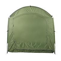 Bike Storage Tent Large Outdoors Storage Shelter for Motorcycle Garden Tools Lawn Mowers Portable Folding Design Green žalia