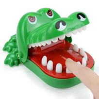 Bite Finger Crocodile Pinch Toy Classic Family Party Games Alligator Mischief Lucky Games Stress Relief Toys for Kids Adults