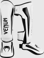 Venum Elite Standup Shinguards - Baltas/Juodas