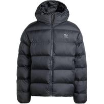 adidas Tonal Hooded Puffer Jacket Asia Sizing 'Black' Men's IY3396 M
