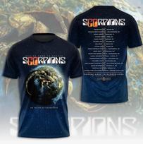 Scorpions 60th Anniversary Tour 2025 Europe Tee Shirt Full Size S-5XL E15 Unisex T-Shirt S