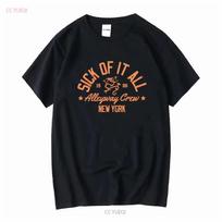 Oficialus Sick Of It All Alleyway Crew Marškinėliai 3XL NYHC Hardcore Punk Legendos Ilgomis arba trumpomis rankovėmis Vintage skalauti Unisex M black