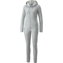 Puma Sportinis Kostiumas Moterims Classic Hooded Grey 847129 04
