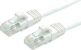 Value Vertė VERTĖ – Patch kabelis – RJ-45 (M) – RJ-45 (M) – 20 m – UTP – CAT 6a – presuotas, lygus – baltas, RAL 9003 (21.99.1479)