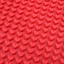1vnt 255 ertmės mini širdies formos silikono formavimo ledo kubelių dėklo pyrago įrankis red