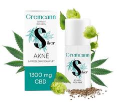 Annabis Cremcann Silver ekologiškas kremas vietinei odos priežiūrai su 1300 mg CBD, 30 ml