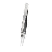 Heat Resistant Multipurpose Zirconia Ceramic Head Tweezers Acid Resistant None Magnetic Stainless Steel Crafting Tool 1