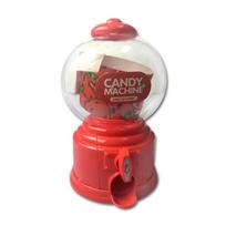 Cute Plastic Candy Machine 8 Colors Sweets Vending Money Saving Bank Dispenser Children raudona