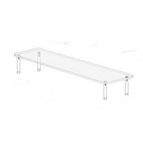 20/30/40CM Figurine Shelf Transparent Storage Rack New Acrylic Display Stand 40x8cm-Single layer