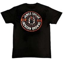 James Taylor Jackson Browne Concert Graphic Unisex 100% Cotton T-shirt Mens Tees Top 2XL