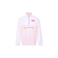 Nike Sportswear Logo Print Half-Zip Stand Collar Jacket Men Jackets White DO6938-100 M