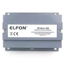 ELFON OP-H4v4 DIN ryšio modulis