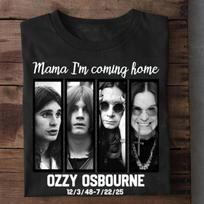 Ozzy I039;m Coming Home Shirt No More Tour Shirt Ozzy Memorial Tee TB20 Unisex T-Shirt S juoda