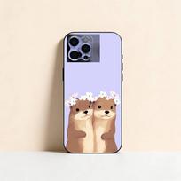 Lazy Otter Phone Case Silicone Soft For IPhone 17 16 15 14 13 12 11 X XR Plus Pro Max Plus iPhone15promax