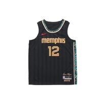 Nike NBA x Ja Morant Memphis City Edition Basketball Jersey 'Black Yellow' Men's CN1739-010 S