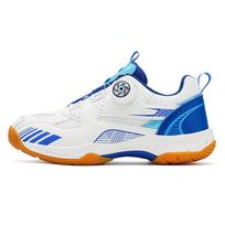Children'S Badminton Shoes Boys And Girls Outdoor Sports Training Lightweight Non-Slip Breathable Mesh Sneakers 30