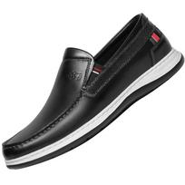 VOLO Rhino Men's Breathable Slip-On Business Casual Leather Shoes EU 40