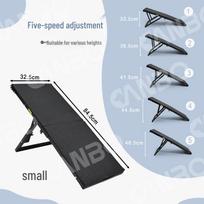 In-Stock Foldable Metal Pet Steps for Small Dogs - Indoor Bedside or Sofa Use