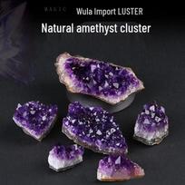Natural Amethyst Geodes & Clusters - Crystal Mineral Specimens & Ornaments 5-10g