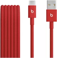 Beats USB-A to USB-C Woven Cable (1.5 m) - Rapid Red - MFEJ4ZM/A
