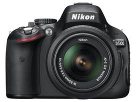 Nikon D5100 skaitmeninis veidrodinis fotoaparatas su objektyvų rinkiniu 18-55VR juoda