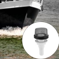Strainer Mount with Aerator Screen Boat Plumbing Fittings, Easily Install Livewell Pump Part,