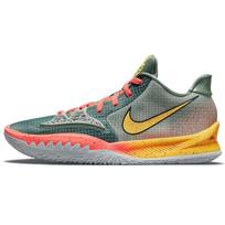 Nike Kyrie 4 Low Sunrise Men Sneakers Grey Dutch-Green Bright-Mango CW3985-301 44.5