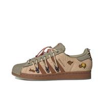 melting sadness x adidas originals SUPERSTAR Brown H06340 Unisex EU 35.5 ruda