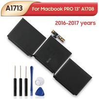 Įkraunama ličio baterija, skirta Macbook PRO 13  A1708 XT2 XQ2 L42 A1713 nešiojamojo kompiuterio baterijai 54,5 Wh