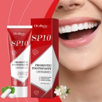 Probiotic Whitening Toothpaste Eliminate Dental Plaque Stain Dirt Prevent Teeth Yellowing Blacking Fresh Oral Breath Toothpaste 100g red