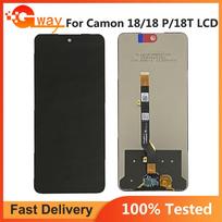 LCD Screen and Digitizer Full Assembly For Tecno Camon 18 T