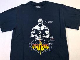 Rare Vintage 2000s Batista WWE World Wrestling Dave Bautista T-Shirt Nice! SMALL Unisex T-Shirt S black