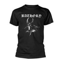 Bathory Unisex Suaugusiųjų Ožkos Marškinėliai M juoda