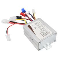 Reliable 24V/36V Brushed Motor Controller for Electric Bicycles 350W Control Unit with User Friendly Interface DC24V white