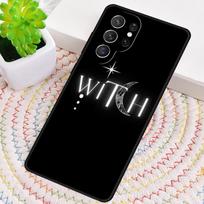 Occult Witchcraft Moon Gothic Witch Silicone Phone Case For Samsung Galaxy note 10 pro S26 S25 S24 S23 S22 S21 Plus Ultra Cover Galaxy S25+