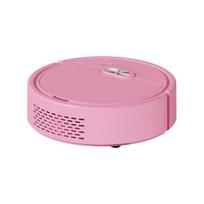 Smart Robotic Vacuum Cleaner with Sweeping Suction Mopping 3-in-1 Automatic Floor Cleaner Anti-Collision Self-Charging Robot Vacuum for Pet Hair Battery rožinė
