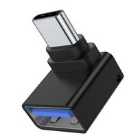 Type C Adapter 90 Degree Right Angle Male to USB Female OTG Connector for Laptop PC USB Chargers Extension Converter juoda