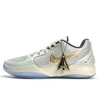 Nike Ja Morant 2 Christmas Limited Mesh Grip Support Abrasion Resistant Anti Rollover Slip Resistant Low top FZ1516-001(Team801-) 44.5