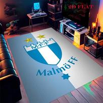 Malmö FF Carpet Rug for Living Room Bedroom Home Sofa Decoration,Kids play Nonslip Floor Mat 40x60cm( 15x23in )