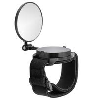 Safe Wrist Mirror 360 Degree Reliable Bicycle Cover Design Lightweight Rotatable Flip Rear Mirror
