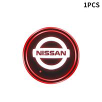Naujas Naujas Šviečiantis Automobilio Padėkliukas Puodelio Laikiklis Neslystanti Kilimėlis Automobilio Aksesuarai Nissan Sentra Altima Versa Bluebird Sunny Maxima X-Trail blue